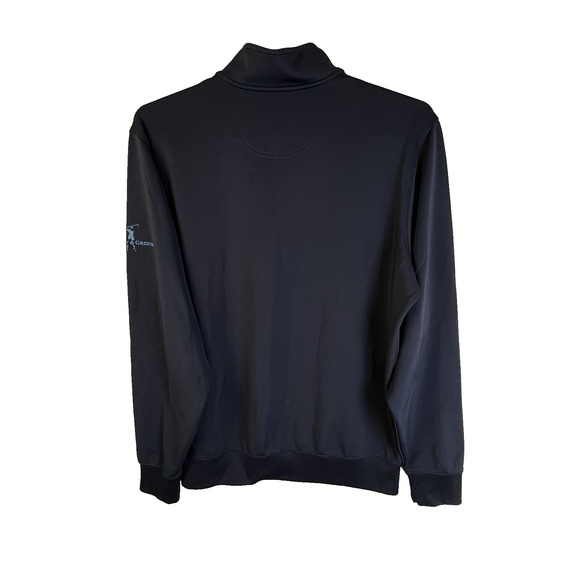 Fairway & Greene F & G Tech Pullover Quarter Zip Men Large Navy Golf Preppy - Picture 12 of 12